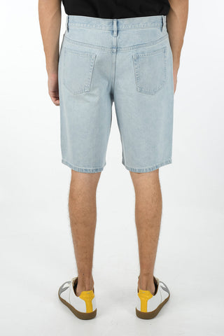 Bleached Out Denim TEDDY Shorts