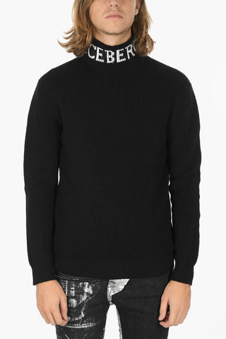 turtle-neck virgin wool sweater