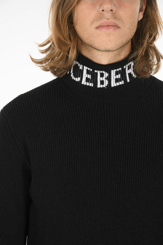 turtle-neck virgin wool sweater