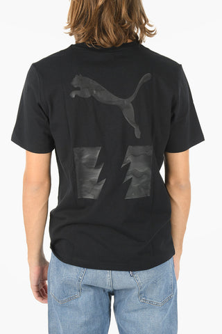 THE HUNDREDS All over Logo Printed Crew-Neck T-shirt