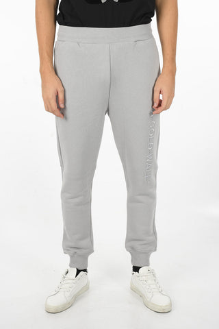 Jogger a 3 Tasche con Logo in Rilievo