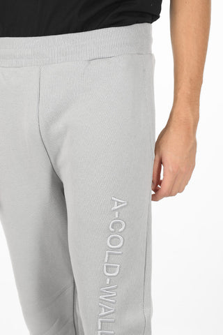 Jogger a 3 Tasche con Logo in Rilievo