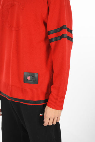 CHAMPION maglia girocollo in lana e cashmere