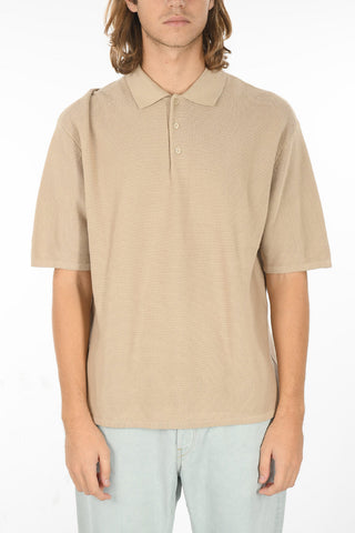Polo Neck Short Sleeve 3 Buttons LEON Sweater