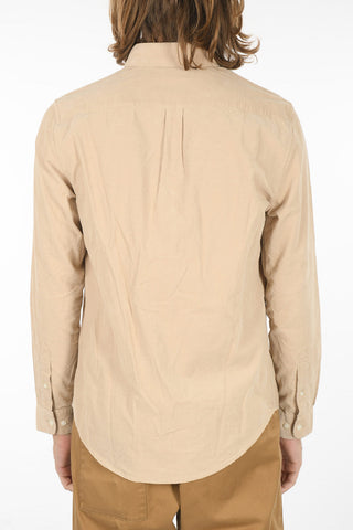 Ribbed Velour LIAM BX Button-down Shirt