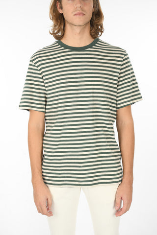 Awning Striped ATARO Crew-Neck T-shirt