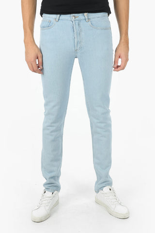 Light-wash Slim fit 5-pocket Jeans 15cm