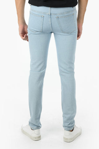 Light-wash Slim fit 5-pocket Jeans 15cm