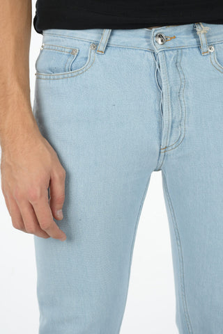 Light-wash Slim fit 5-pocket Jeans 15cm
