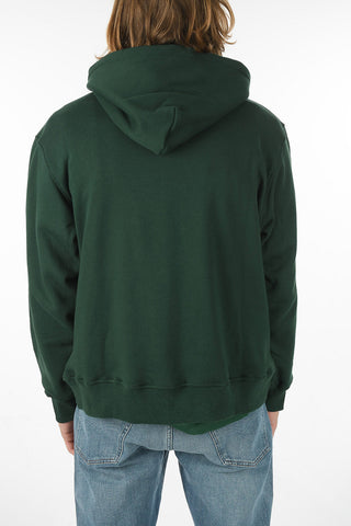 Embroidered Hoodie with Pocket on the Front