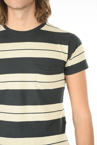 SPORTSWEAR Striped Two-Tone Crew-Neck T-shirt