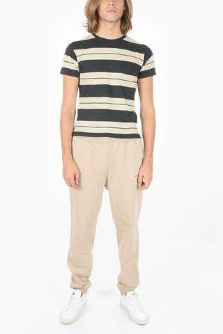 SPORTSWEAR Striped Two-Tone Crew-Neck T-shirt