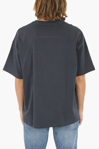 oversized Cotton HJALMER Crew-Neck T-shirt