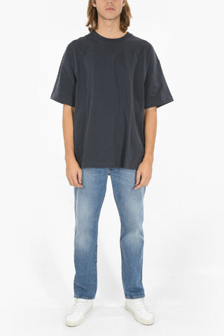 oversized Cotton HJALMER Crew-Neck T-shirt