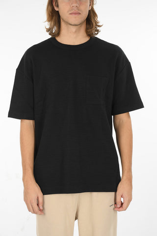 Knitted RATANO T-shirt with Breast Pocket