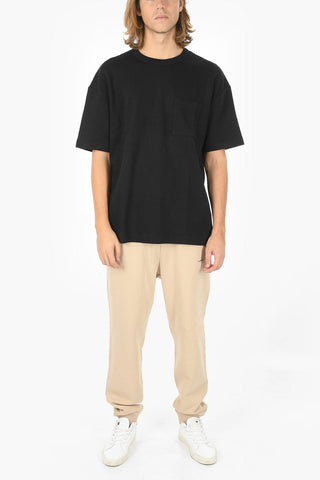 Knitted RATANO T-shirt with Breast Pocket