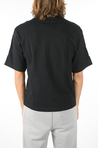 Oversized Fit ESS. T-shirt with Iconic Logo Patch