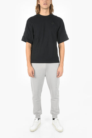 Oversized Fit ESS. T-shirt with Iconic Logo Patch