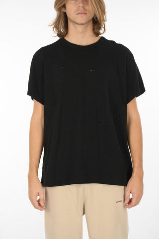 Vintage Effect Crew-Neck T-shirt