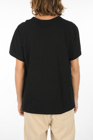 Vintage Effect Crew-Neck T-shirt