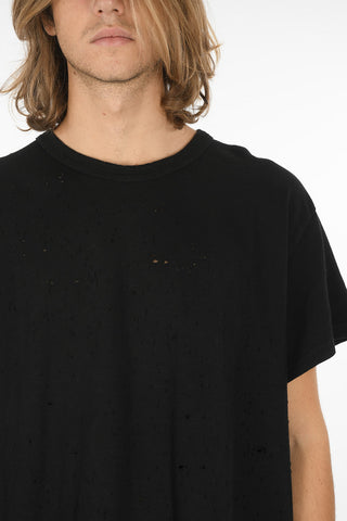 Vintage Effect Crew-Neck T-shirt