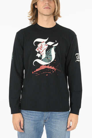 JUN TAKAHASH Long Sleeve T-shirt with Front Print