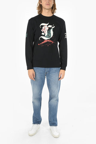 JUN TAKAHASH Long Sleeve T-shirt with Front Print