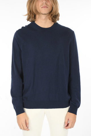 cotton and cashmere crewneck sweater
