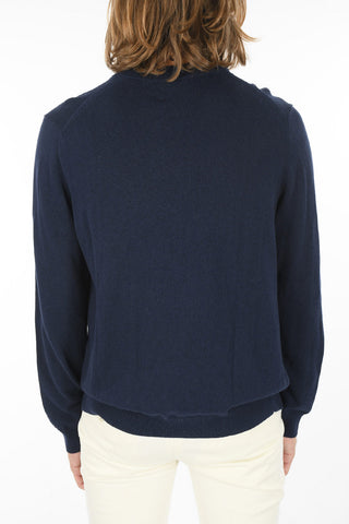 cotton and cashmere crewneck sweater