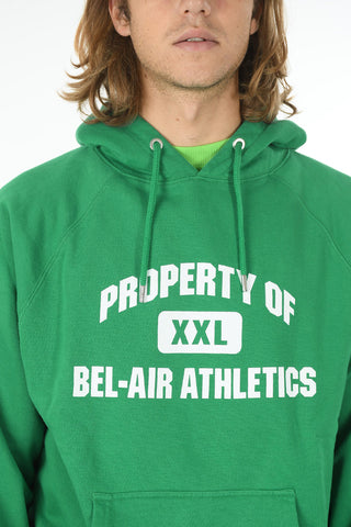 Hooded PROPERTY Sweatshirt with Contrasting Lettering Print
