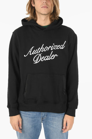 Embroidered Hoodie with Pocket on the Front