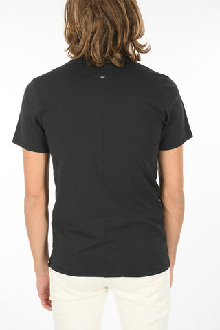Crew-Neck EVOLUTION T-shirt with Embroidery on The Front