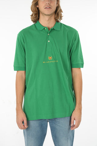 3 Buttons ACADEMY CREST Polo Shirt with Embroidery