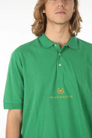 3 Buttons ACADEMY CREST Polo Shirt with Embroidery