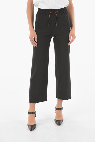 Pantaloni TIDLE In Misto Lana Con Coulisse