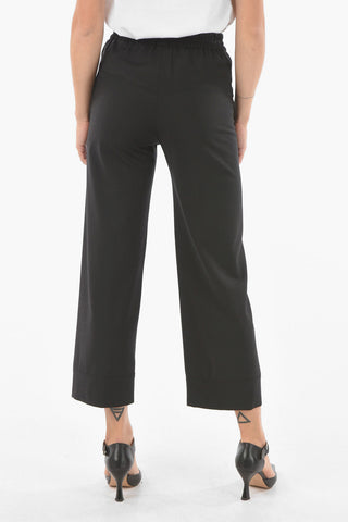 Pantaloni TIDLE In Misto Lana Con Coulisse