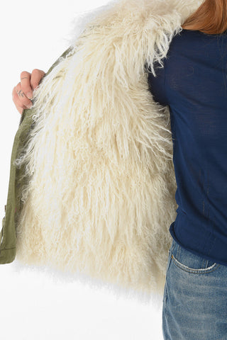 Real Fur Lined ARMY Hooded Parka