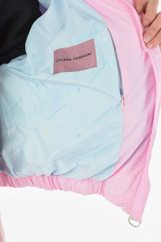 Bomber Imbottito Full zip con Logo Ricamato
