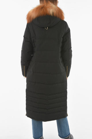 Long ECOOLEDown Puffer with Furred Hood