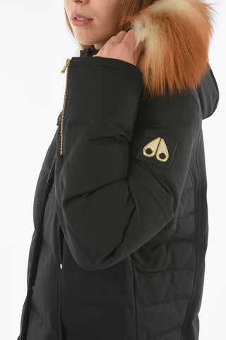 Long ECOOLEDown Puffer with Furred Hood