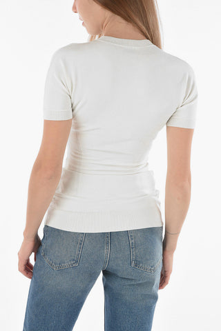 Crew Neck Stretch Fabric Super Slim Fit T-Shirt