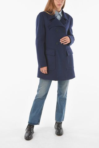 Wool NYLA Double-breasted Coat