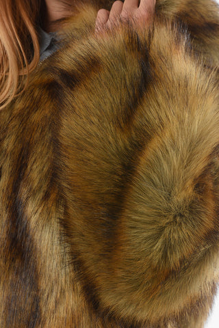 Faux Fur ASPEN Hooded Jacket