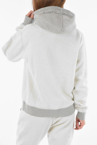 Hooded CERESIO9 Sweatshirt with Embroidered Logo