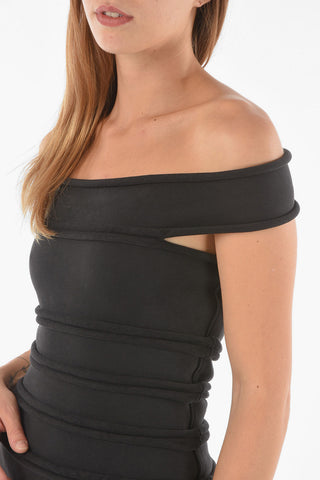 Minidress in Jersey con Scollo Halter