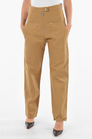 Straight-leg PHIL Cargo Pants with Front Zip