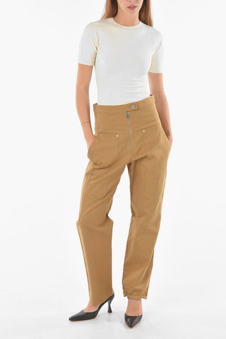 Straight-leg PHIL Cargo Pants with Front Zip