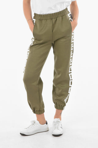2 Pocket Logoed Band Cotton Blend Joggers