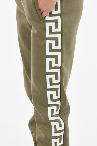 2 Pocket Logoed Band Cotton Blend Joggers