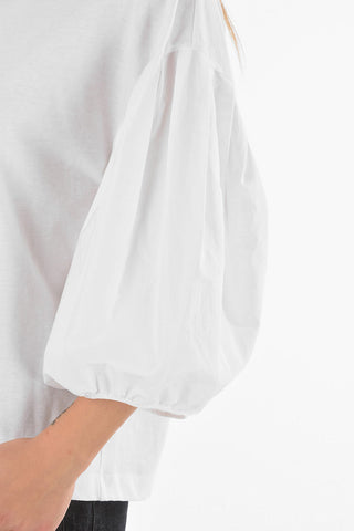 SEE BY Crewneck T-shirt with Balloon Sleeves